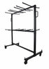 Chivari Hanging Cart for Metal Folding Chairs and Tables CART101TBL-AX-T