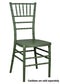 Chivari Hunter Green ColorCore™ Resin Steel Skeleton™ Chiavari Chair CCRHG-STEEL-AX-T