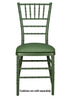 Chivari Hunter Green ColorCore™ Resin Steel Skeleton™ Chiavari Chair CCRHG-STEEL-AX-T