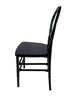 Chivari Black ToughResin™ Infinity Chair CIRB-ZG-T