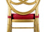 Chivari Gold ToughResin™ Infinity Chair CIRG-ZG-T