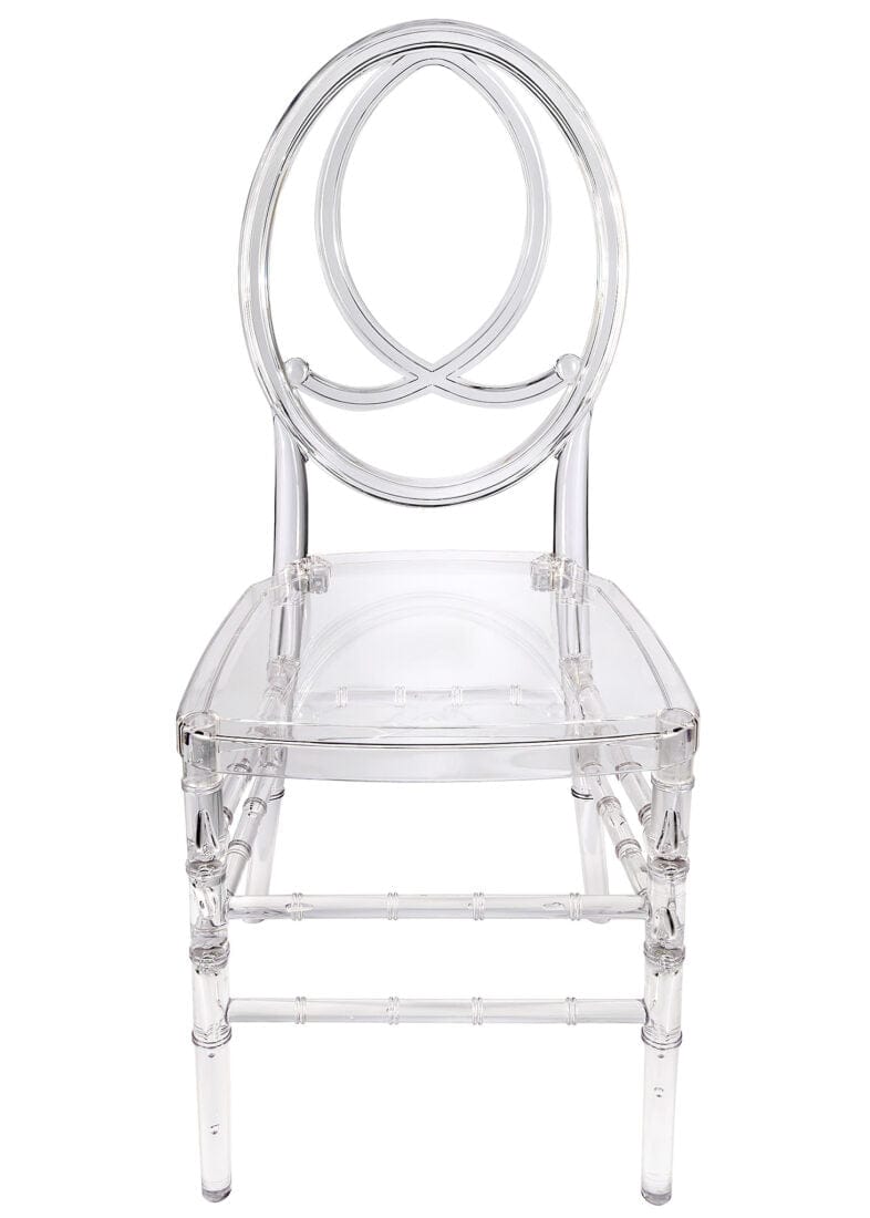 Chivari Clear Resin ProClear™ Infinity Chair CIRC-ZG-T