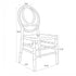 Chivari White ToughResin™ Infinity Chair - 4 Pack - Some Assembly Required CIRW-U-ZG-T-4