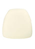 Chivari Ivory 1.75" Thick Fabric Panel Chiavari Chair Cushion CUSHPANFABIVY-AX-T