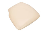Ivory  1.75" Vinyl Panel Back Chiavari Cushion with SlipNot™ Technology