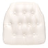 Chivari White 1.75" Thick Vinyl Tufted Panel Chiavari Chair Cushion CUSHPANVINTUFTWHI-AX-T