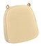 Chivari Ivory with Ivory Piping 2.5" Thick Chair Cushion - World's Best Cushions CUSHBST-II-AX-T