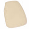 Chivari Ivory 1.75" Thick Fabric Panel Back Chiavari Chair Cushion and SlipNot™ Technology CUSHPANFAB-IVY-A