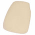 Chivari Ivory 1.75" Thick Fabric Panel Back Chiavari Chair Cushion and SlipNot™ Technology CUSHPANFAB-IVY-A