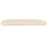 Chivari Ivory 1.75" Thick Fabric Panel Back Chiavari Chair Cushion and SlipNot™ Technology CUSHPANFAB-IVY-A