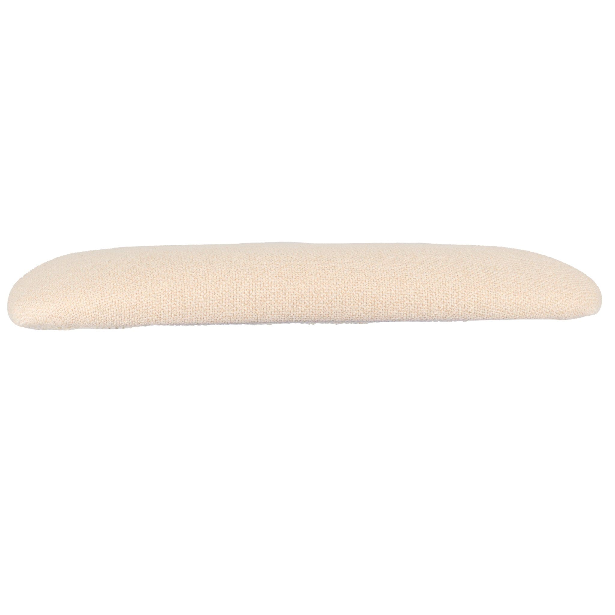 Chivari Ivory 1.75" Thick Fabric Panel Back Chiavari Chair Cushion and SlipNot™ Technology CUSHPANFAB-IVY-A