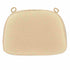 Chivari Ivory with Ivory Piping 2.5" Thick Chair Cushion - World's Best Cushions CUSHBST-II-AX-T
