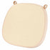 Chivari Ivory 2.0" Thick Willow Wood Velcro Strap Cushion CUSHWWSTRAPIVY-T