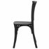 Chivari Kids Matte Black ToughResin™ Willow Chair CWRB-KID-ZG-T