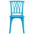 Chivari Kids Blue ToughResin™ Willow Chair CWRBLU-KID-ZG-T