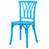 Chivari Kids Blue ToughResin™ Willow Chair CWRBLU-KID-ZG-T