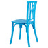 Chivari Kids Blue ToughResin™ Willow Chair CWRBLU-KID-ZG-T