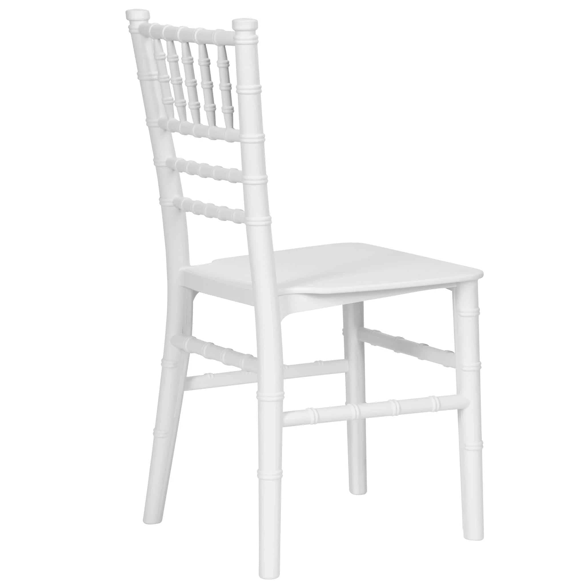 Chivari Kids White ToughResin™ Chiavari Chair CCRW-KID-CX-T