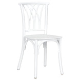Kids White ToughResin™ Willow Chair