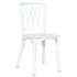 Chivari Kids White ToughResin™ Willow Chair CWRW-KID-ZG-T