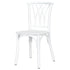 Chivari Kids White ToughResin™ Willow Chair CWRW-KID-ZG-T