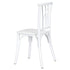 Chivari Kids White ToughResin™ Willow Chair CWRW-KID-ZG-T