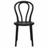 Chivari Kids Black Licorice Resin Bentwood Festive Chair CBFRB-KID-ZG-T