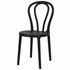 Chivari Kids Black Licorice Resin Bentwood Festive Chair CBFRB-KID-ZG-T