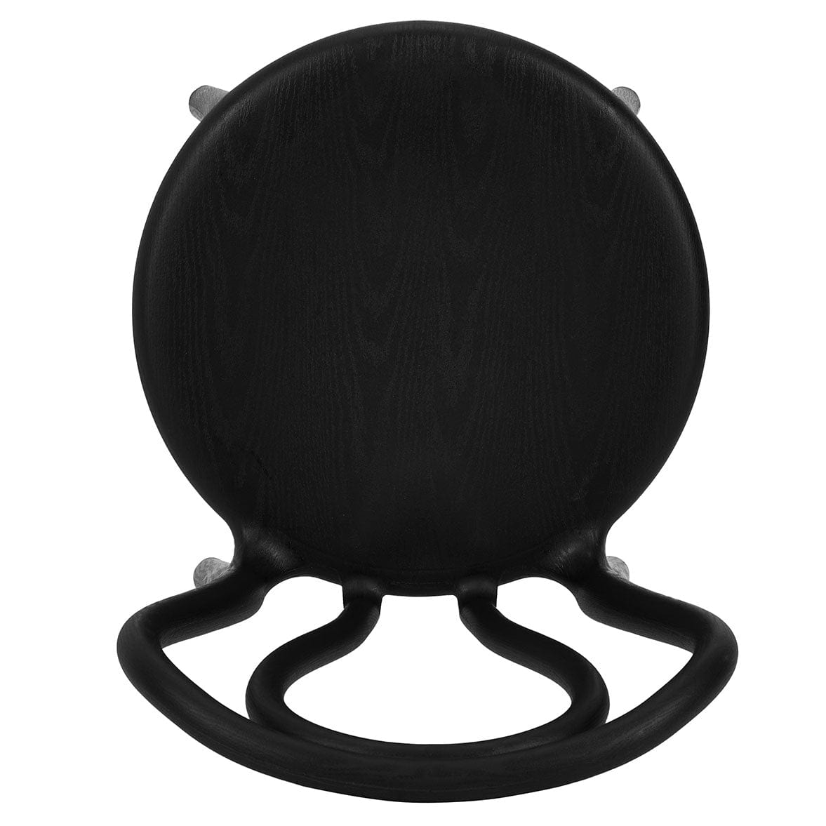 Chivari Kids Black Licorice Resin Bentwood Festive Chair CBFRB-KID-ZG-T