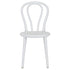 Chivari Kids Cool White Resin Bentwood Festive Chair CBFRW-KID-ZG-T