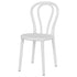 Chivari Kids Cool White Resin Bentwood Festive Chair CBFRW-KID-ZG-T