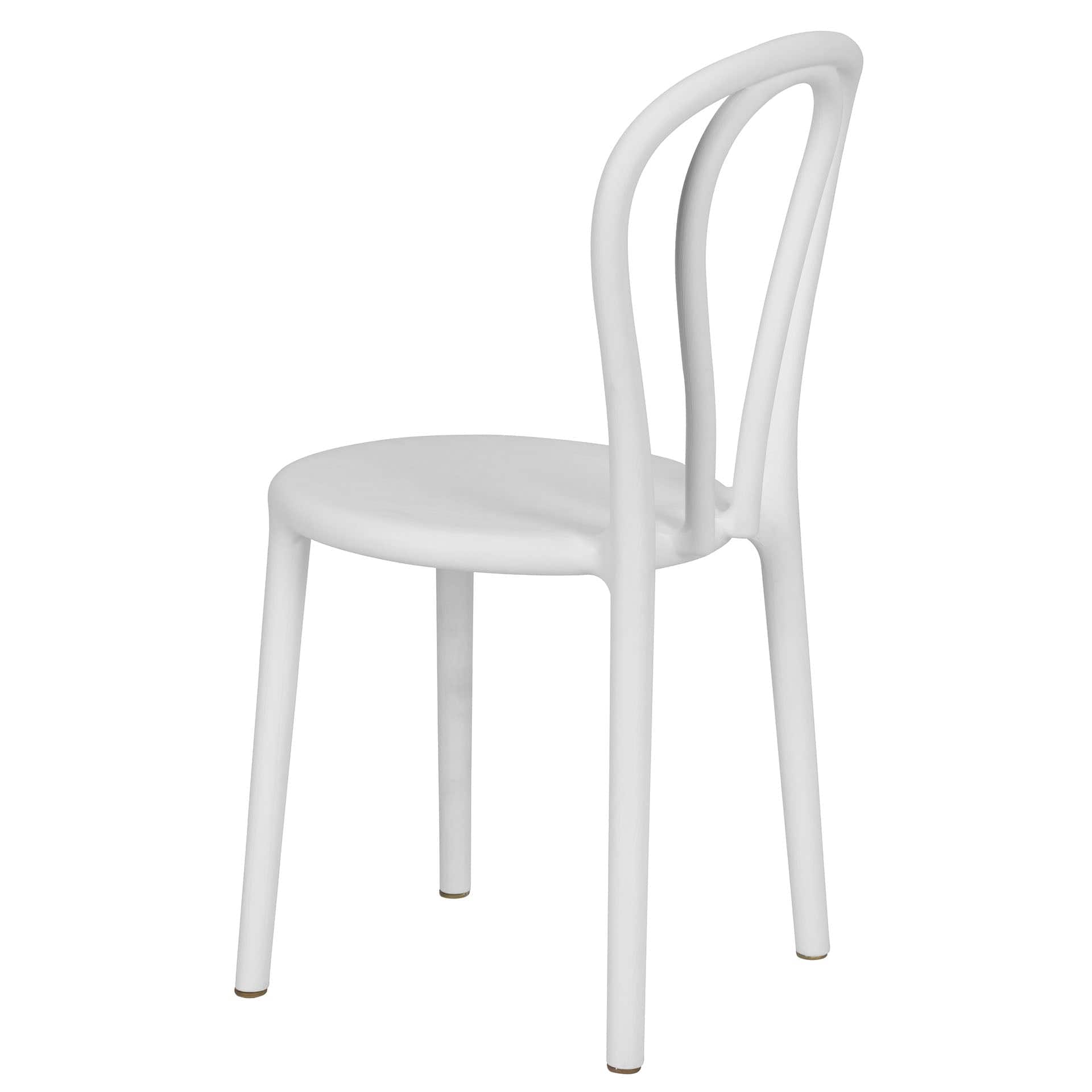 Chivari Kids Cool White Resin Bentwood Festive Chair CBFRW-KID-ZG-T
