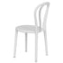 Chivari Kids Cool White Resin Bentwood Festive Chair CBFRW-KID-ZG-T