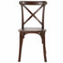 Chivari Kids Fruitwood ToughResin™ Cross Back Chair CXRF-KID-ZG-T