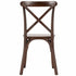 Chivari Kids Fruitwood ToughResin™ Cross Back Chair CXRF-KID-ZG-T