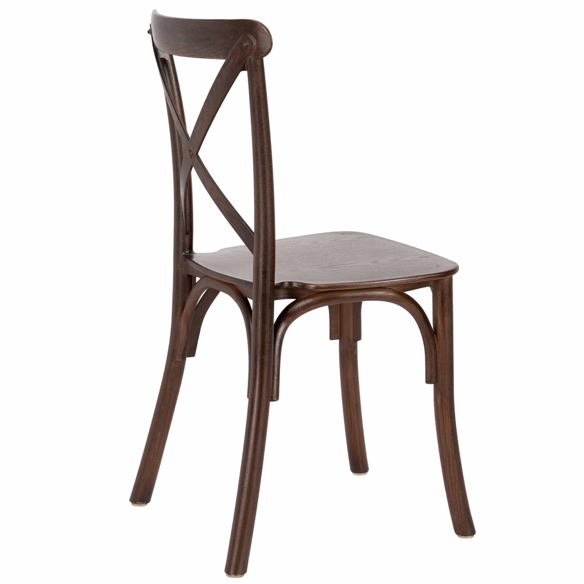 Chivari Kids Fruitwood ToughResin™ Cross Back Chair CXRF-KID-ZG-T