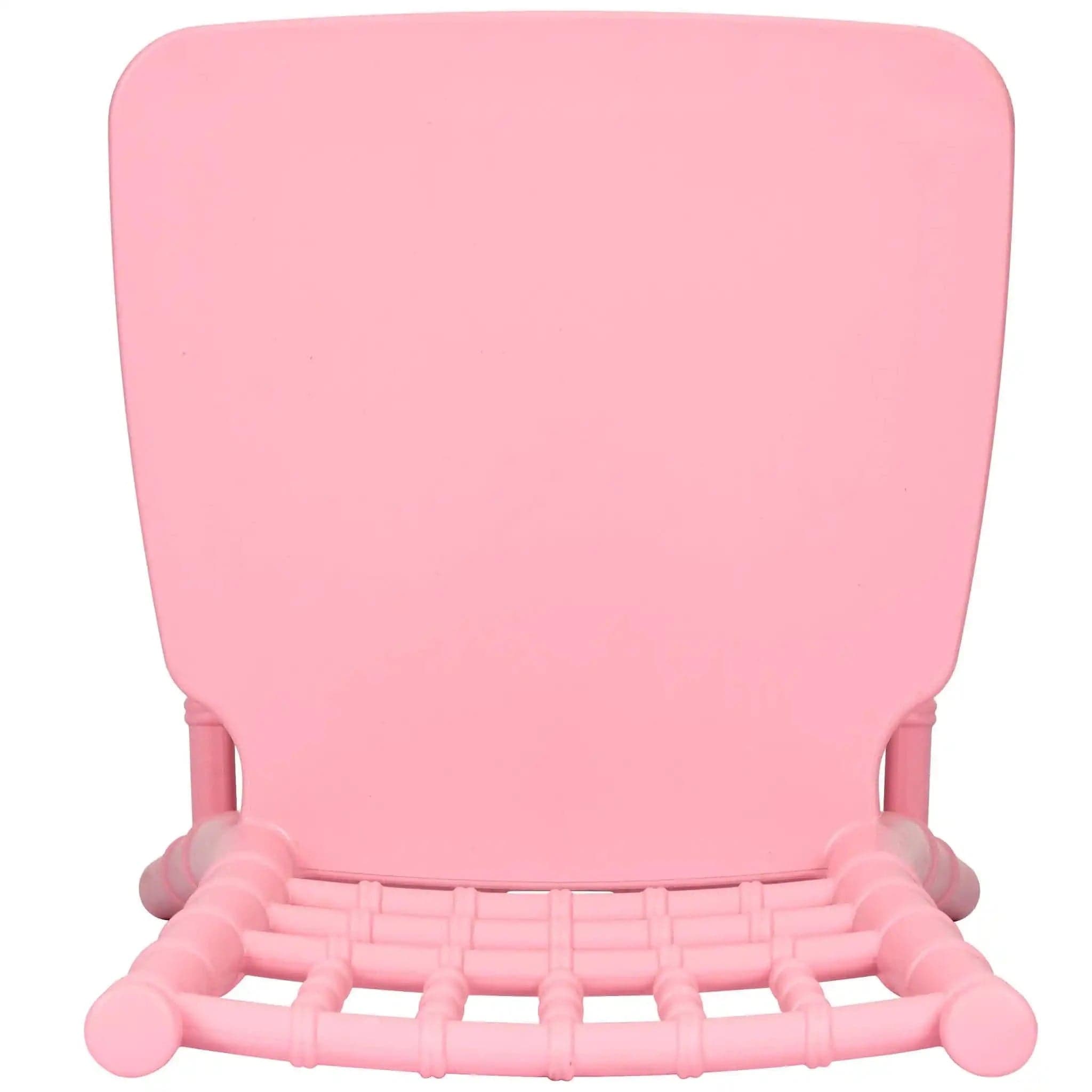 Chivari Kids Pink BasicResin™ Chiavari Chair CCRP-KID-CX-T