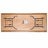 Chivari 72" x 30" (6 Foot) Rectangle Heavy Duty Natural Plywood Folding Banquet Table TPLYRT7230MG-KID-AX-T