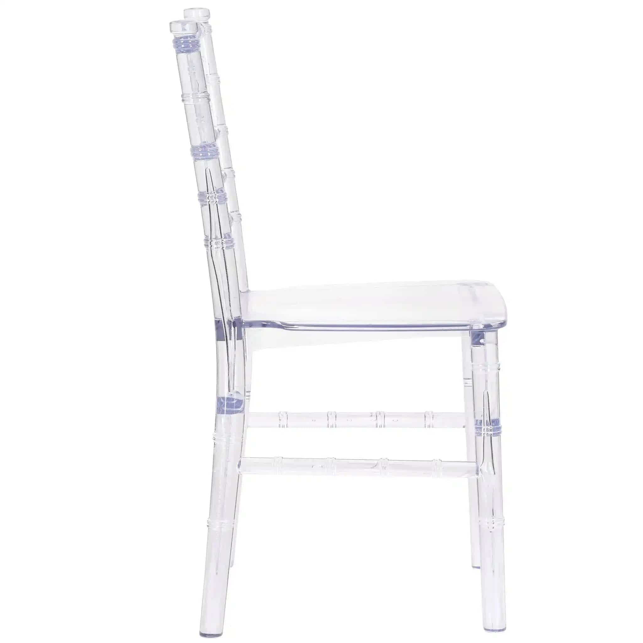 Chivari Kids Clear BasicResin™ Chiavari Chair CCRC-KID-CX-T