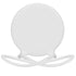 Chivari Kids White Resin Bow Chair with Round Seat CBORW-KID-ZG