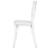 Chivari Kids White ToughResin™ Cross Back Chair CXRW-KID-ZG-T
