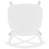 Chivari Kids White ToughResin™ Cross Back Chair CXRW-KID-ZG-T