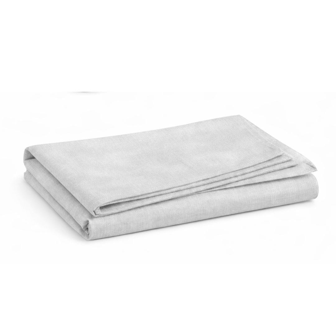 Chivari.com 72" x 24" x 41"H Silver Fitted Expo Table Cover Premium 180 GSM Polyester L-EXPOCVR7224x41H-SIL-CB-SX