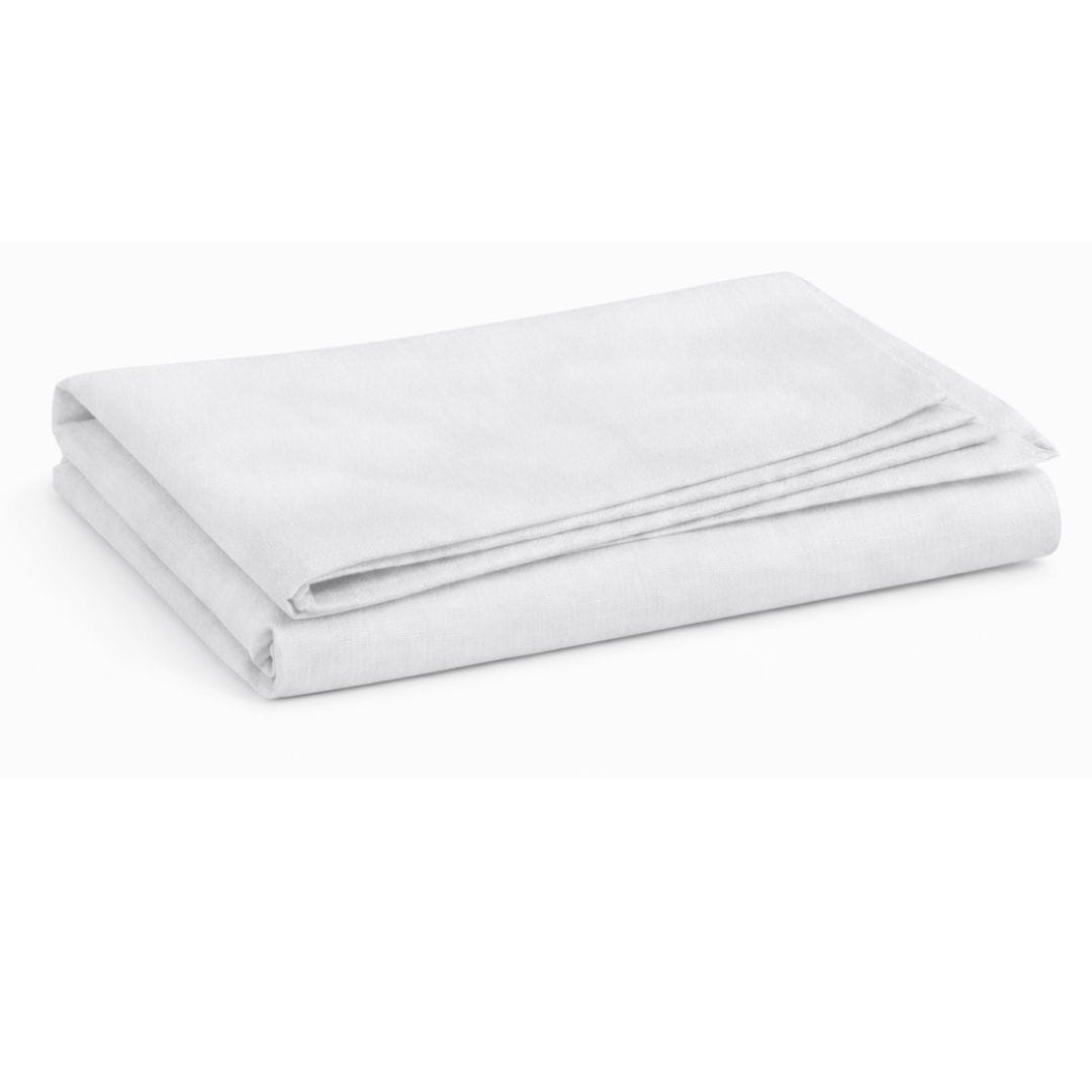 Chivari.com 72" x 24" x 41"H White Fitted Expo Table Cover Premium 180 GSM Polyester L-EXPOCVR7224x41H-WH-CB-SX