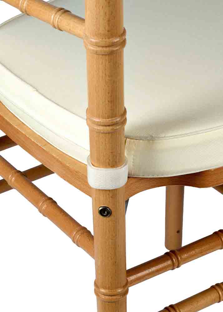 Chivari 40 Chair Pack Dark Natural ToughWood™ Chiavari Chair CCWND-ZG-T-40