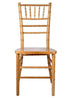 Chivari Dark Natural ToughWood™ Chiavari Chair CCWND-ZG-T
