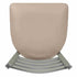 Chivari Ladder Back Bar Stool with Silver Frame and Light Gray Vinyl Seat BLMSVLGY-ZF-KT