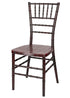 Chivari Mahogany WoodGrain™ Resin Steel Skeleton™ Chiavari Chair CCRMB-STEEL-AX-T