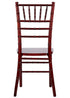 Chivari Mahogany Red Wine ToughWood™ Chiavari Chair CCWM-ZG-T