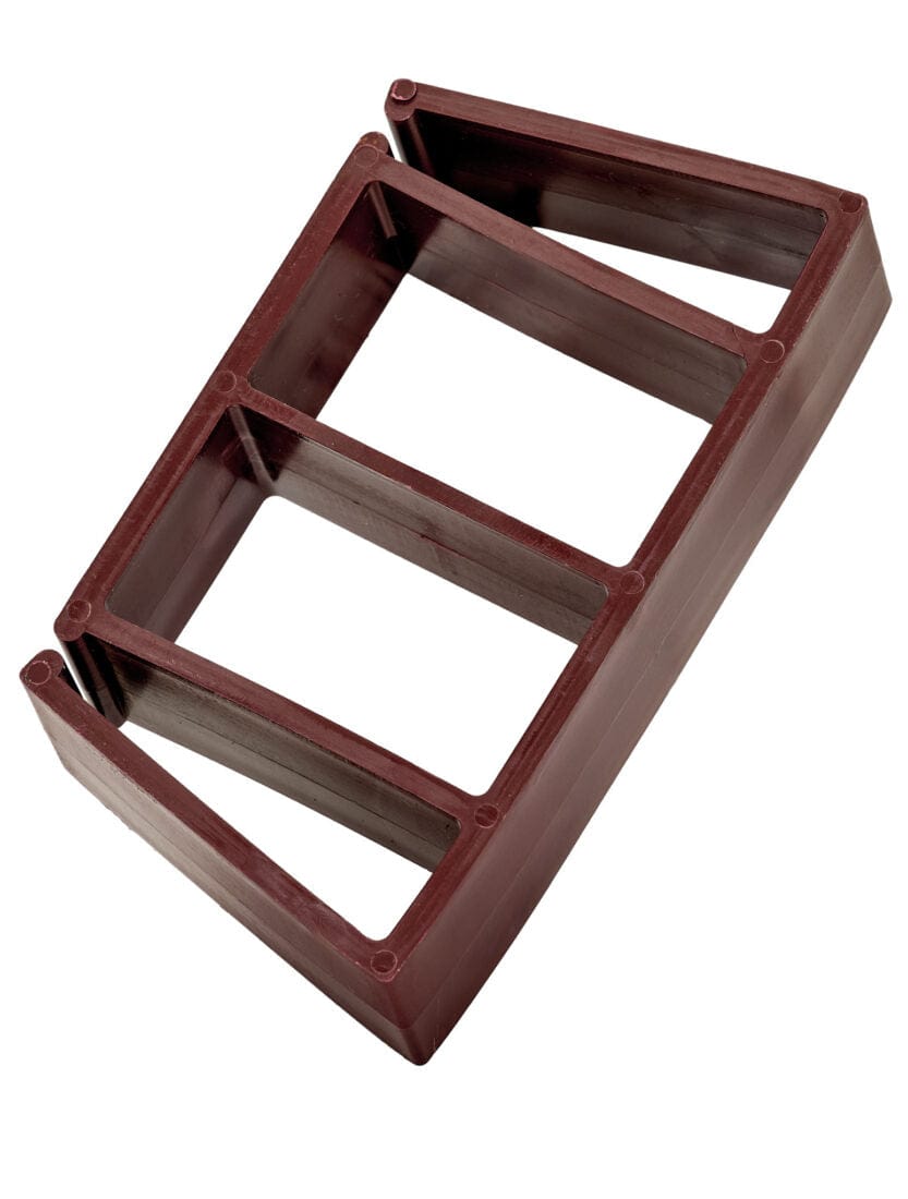 Chivari 50 Pack Mahogany Ganging Clip for Resin Folding Chairs PARTS-FOLD-RESIN-CLIP-MH50